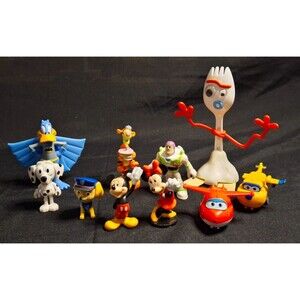 Disney/Cartoon Characters Pixar Toy Story PVC 2” Mini Figures Toys Paw Patrol